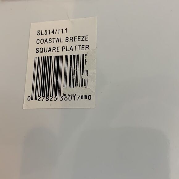 Coastal Breeze 1998 Warren Kimball Sakura Square Platter Micro Dishwasher Safe - Picture 5 of 7